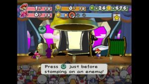 papermario,gaming,boss,beat,chapter,clown shoes