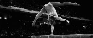 gymnastics,balance beam,black and white,olympics