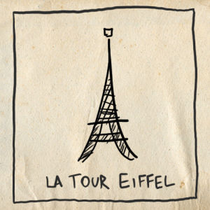 eiffel tower,paris,tour eiffel,doodle,art,pop,drawing,france,hoppip,imt,i felt like doodling this,cartoons comics