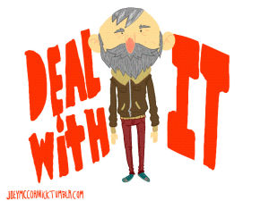 illustration,animation,dance,man,swag,old,character,deal with it,creep
