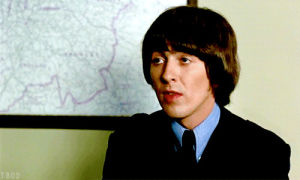 george harrison,the beatles,man,old,talking,help,i know where we are