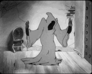 grim reaper,disney,black and white,set,halloween,skeleton,1920s,the haunted house