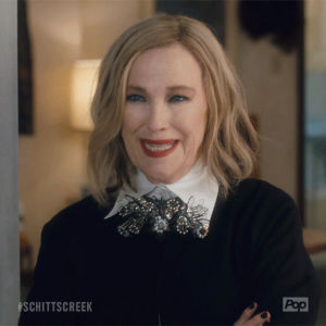 Moira rose schitts creek GIF - Find on GIFER