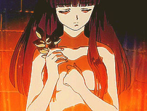 inuyasha,kikyo,bleu edits,typical anime fandom,loooool,inuyashamine,one lady that does not get enough love,inuyashagraphic,or the love that she deserves for that matter,shes so kickass and all she gets is screamy tweens whining about how shes a bitch
