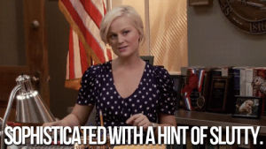 tv,funny,parks and recreation,leslie knope,slutty,sophisticated,amy poheler