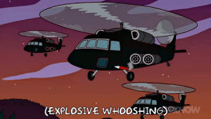episode 5,season 19,helicopter,19x05,simpsons