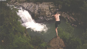 nature,river,freedom,summer,jump