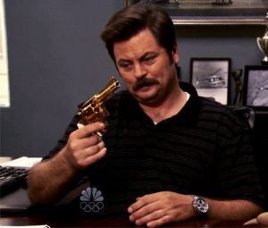 parks and recreation,ron swanson,nick offerman