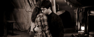 movie,dancing,black and white,harry potter,emma watson,daniel radcliffe,slow,harry potter dancing