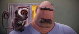 cloudy with a chance of meatballs,monkey,mustache
