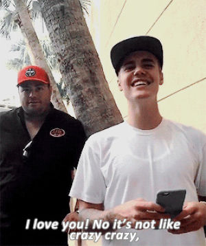 justin bieber,500,i dont even know if hes saying this but he is so cute