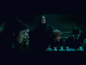 ron weasley,harry potter,severus snape,order of the phoenix,lot to talk about