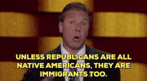 andrew cuomo,election 2016,dnc,democratic national convention,republicans,immigrants,unless republicans are native americans,theyre immigrants too