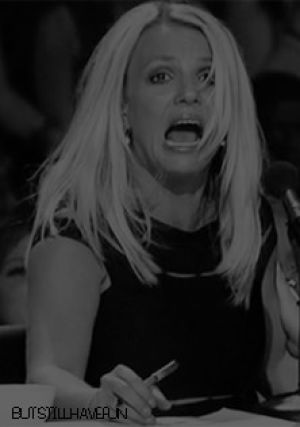 britney spears,black and white,shocked,x factor,screaming