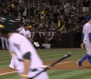 Mlb athletics stomper GIF - Find on GIFER