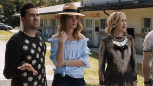 schitts creek,moira rose,annie murphy,kevins mom,funny,reaction,comedy,omg,family,surprise,portrait,shock,humour,oh my god,cbc,canadian,schittscreek,david rose,daniel levy,catherine ohara,eugene levy