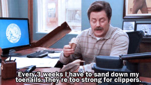 Ron Swanson's first day on reddit : r/gifs