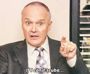 The office creed scuba GIF on GIFER - by Malallador