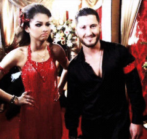 dwts,dancing with the stars,zendaya,val chmerkovskiy,busted eye