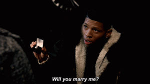 engagement ring,proposal,engaged,love,empire,marry me,hakeem lyon