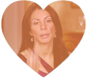 girl power,up yours,transparent,heart,woman,real housewives,middle finger,rhonj,real housewives of new jersey,danielle staub,happy valentines day,valentines