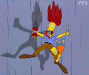 falling,bart,sideshow bob,bart simpson,season 8,simpsons,bob,brother from another series