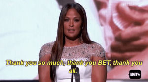 thank you so much,thanks,bet awards,bet awards 2016,laila ali