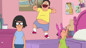 music video,dancing,excited,bobs burgers,slater kinney