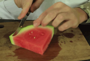 life hack,watermelon,cutting