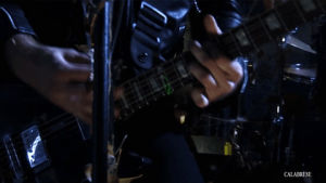 music video,halloween,guitar,punk rock,dark rock,death rock,calabrese,bobby calabrese,jimmy calabrese,davey calabrese,calabrese band,graveyard,leather jacket,cemetery,guitar solo,the traveling vampire show
