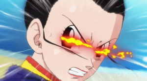 dragon ball super,chichi,fire eyes,anime,angry,mad
