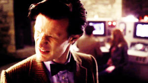 matt smith,doctor who,annoyed