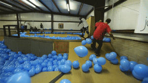 party,skateboarding,balloons