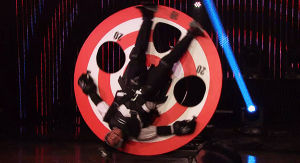 target,bullseye,spinning,james corden,late late show