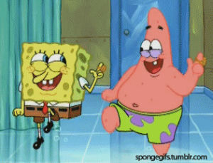 spongebob squarepants,patrick,shuffleboarding,spongebob,squarepants