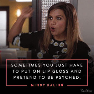 excited,mindy kaling