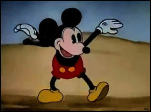 cute,mickey mouse,1929,animation,disney,dancing,vintage,cartoon,comics,beach,walt disney,wild waves