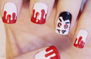 halloween,nails,nail art,halloween nails