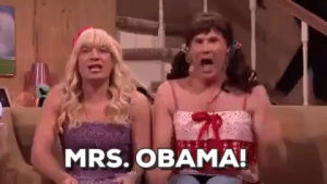 jimmy fallon,obama,clapping,applause,clap,michelle obama,ew,the tonight show,flotus,mrs