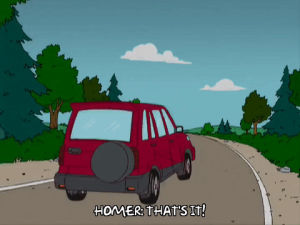 homer simpson,episode 5,car,kids,season 20,homer,20x05