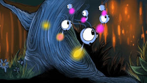 firefly,shocked,glowing,forest,wtf,omg,confused,fireflies,glow bug,wub wub,javadoodles,which way,bugstep,reaction