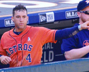 mlb,baseball,set,request,sorry,chris carter,oh well,houston astros,dammit,astros,george springer,i forgot that tag,so you get an awkward set sorry,ok sorry this is so awkward and its really bad quality