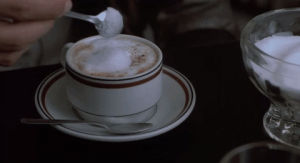 sugar,the fly,coffee,jeff goldblum,1986,geena davis