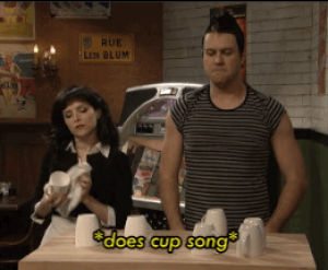 anna kendrick,cup song,snl,saturday night live,silly,clapping,goofy,does cup song