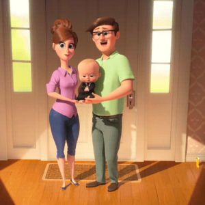 dreamworks,boss baby,smile,janice,baby,mom,dad,boss,brother,ted,grin