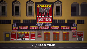 movie theatre,singing,jersey boys,jersy boys theatre