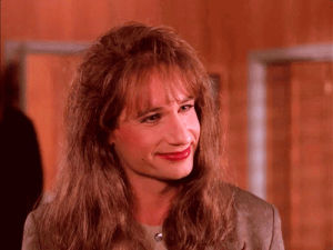 twin peaks,laughing,smiling,laugh,haha,david duchovny