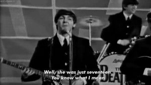 the beatles,paul mccartney,i saw her standing there