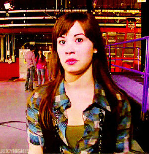 demi lovato,interview,wink,winking,sonny with a chance