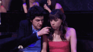 jean ralphio,creeper,parks and recreation,april ludgate,creep,grossed out